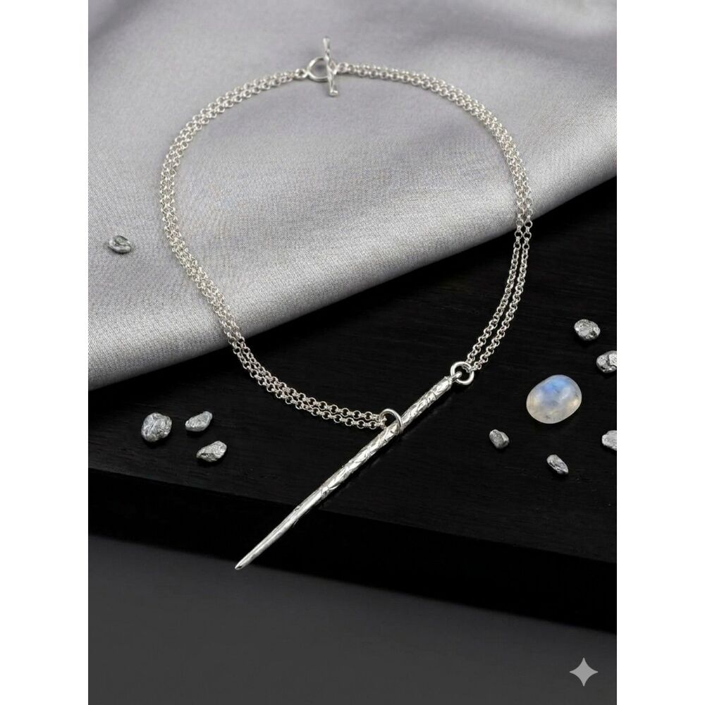 Harry Potter Hermione Granger Magic Wand Pendant Necklace